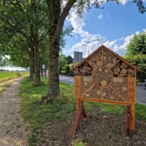 Insectenhotel in Brakel. 